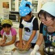 親子料理教室（平成22年9月）冷やし中華・えびしゅうまい・杏仁豆腐
