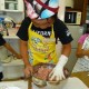 親子料理教室（平成22年9月）冷やし中華・えびしゅうまい・杏仁豆腐