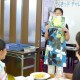 親子料理教室（平成22年9月）冷やし中華・えびしゅうまい・杏仁豆腐