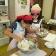 親子料理教室（平成22年10月）魚の竜た揚げ・みぞれあえ・ゆでもち