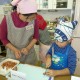 親子料理教室（平成22年11月）グラタン・サラダ・フルーツ