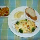 親子料理教室（平成22年11月）グラタン・サラダ・フルーツ