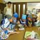 親子料理教室（平成22年12月）クリスマスケーキ