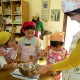 親子料理教室（平成22年12月）クリスマスケーキ