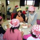 親子料理教室（平成22年12月）クリスマスケーキ