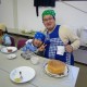 親子料理教室（平成22年12月）クリスマスケーキ