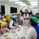 親子料理教室（平成22年12月）クリスマスケーキ