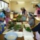 親子料理教室（平成23年1月）鶏のなべてり焼き・ごまあえ・チョコレートのお菓子