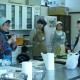 親子料理教室（平成23年2月）黄飯・魚のすりみ団子揚げ・けんちん汁・かっこ