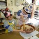 親子料理教室（平成23年2月）黄飯・魚のすりみ団子揚げ・けんちん汁・かっこ