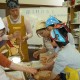 親子料理教室（平成23年2月）黄飯・魚のすりみ団子揚げ・けんちん汁・かっこ