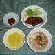 親子料理教室（平成23年2月）黄飯・魚のすりみ団子揚げ・けんちん汁・かっこ